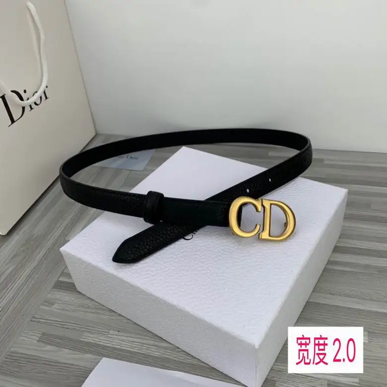 Dior Belt 20mmX95-110cm 7d14
